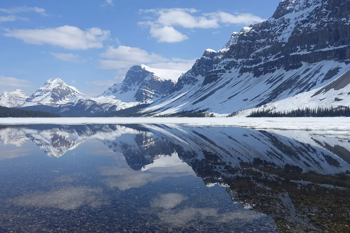 Bow Lake on the Icefields Parkway
